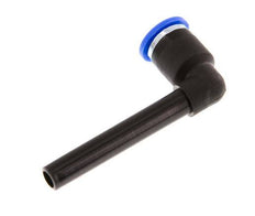 Racor de 6mm x 6mm 90deg con manguito largo de PA 66 NBR [2 piezas]