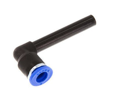 Racor de 6mm x 6mm 90deg con manguito largo de PA 66 NBR [2 piezas]