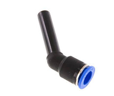 Codo de 12mm x 12mm 45deg con manguito largo de PA 66 NBR [2 piezas]