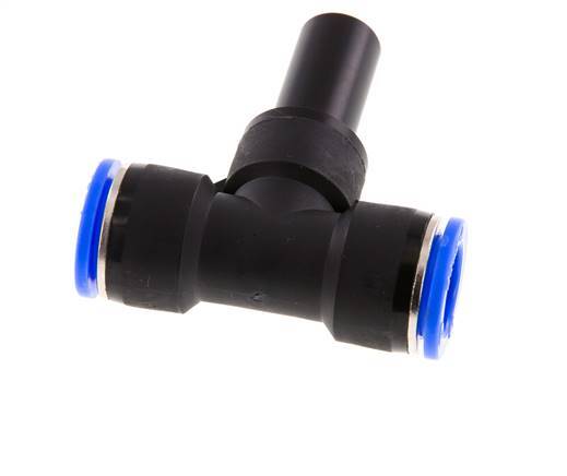 Racor en T de 16mm x 16mm con enchufe PBT NBR
