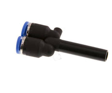 Racor en Y de 4mm x 6mm con enchufe PA 66 NBR [2 piezas]