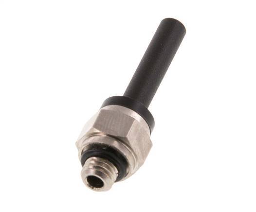 Racor de 4mm x M 5 con rosca macho Latón/PA 66 NBR [5 Piezas]
