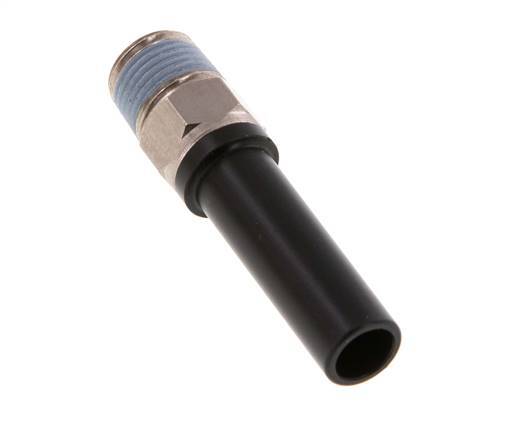 Racor de 8mm x R1/8'' con rosca macho Latón/PA 66 NBR [5 Piezas]