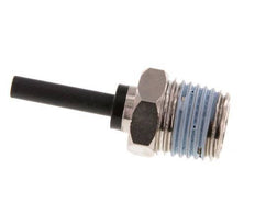 Racor de 4mm x R1/4'' con rosca macho Latón/PA 66 NBR [5 Piezas]