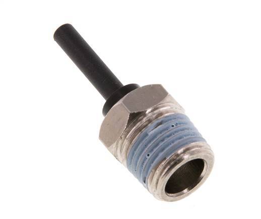 Racor de 4mm x R1/4'' con rosca macho Latón/PA 66 NBR [5 Piezas]