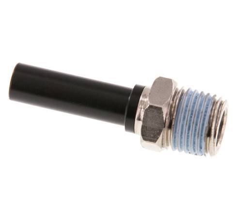 Racor de 8mm x R1/4'' con rosca macho Latón/PA 66 NBR [5 Piezas]