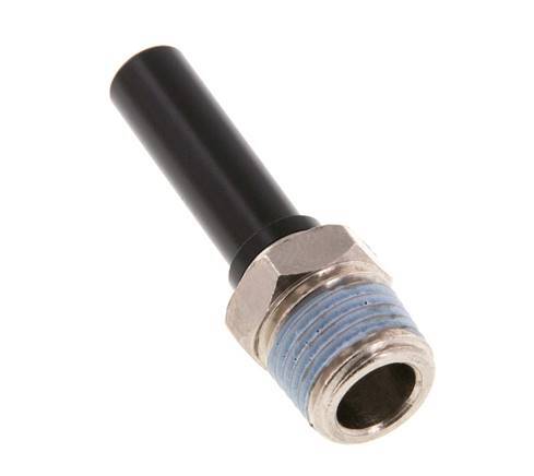 Racor de 8mm x R1/4'' con rosca macho Latón/PA 66 NBR [5 Piezas]
