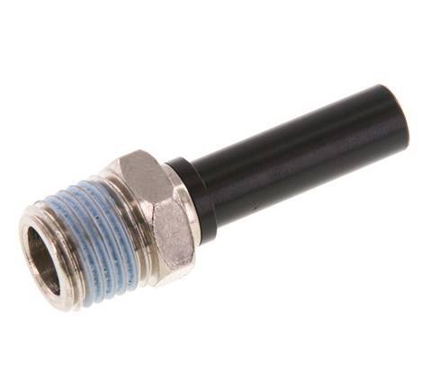 Racor de 8mm x R1/4'' con rosca macho Latón/PA 66 NBR [5 Piezas]