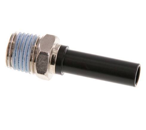 Racor de 8mm x R1/4'' con rosca macho Latón/PA 66 NBR [5 Piezas]