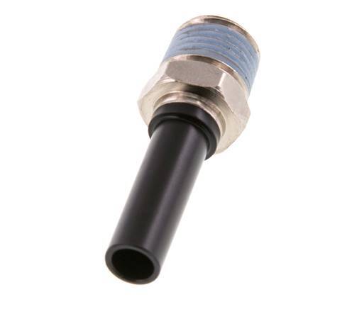 Racor de 8mm x R1/4'' con rosca macho Latón/PA 66 NBR [5 Piezas]