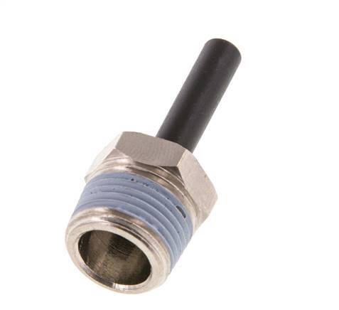 Racor de 6mm x R3/8'' con rosca macho Latón/PA 66 NBR [5 Piezas]