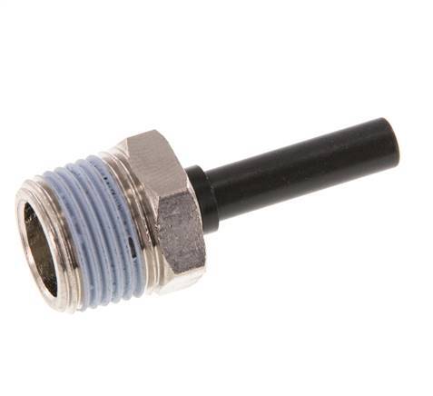 Racor de 6mm x R3/8'' con rosca macho Latón/PA 66 NBR [5 Piezas]
