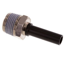 Racor de 8mm x R3/8'' con rosca macho Latón/PA 66 NBR [5 Piezas]
