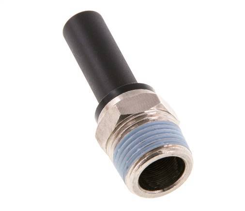 Racor de 10mm x R3/8'' con rosca macho latón/PA 66 NBR [2 piezas]