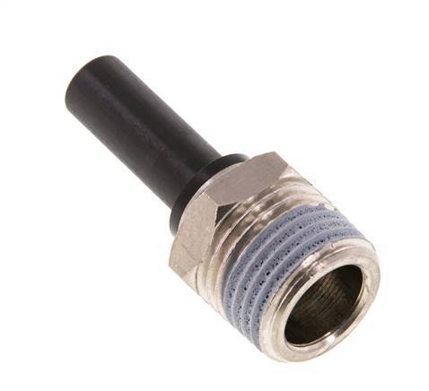 Racor de 10mm x R1/2'' con rosca macho Latón/PA 66 NBR [2 Piezas]