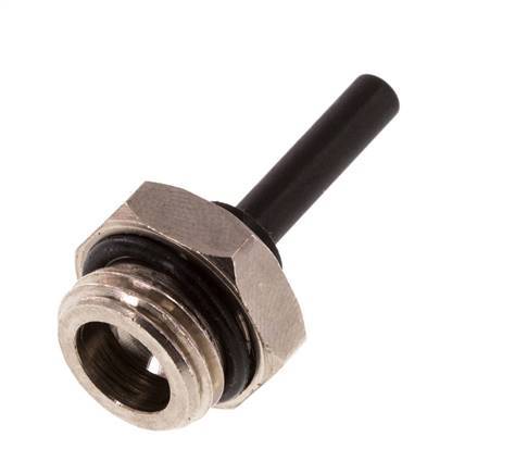 Racor de 4mm x G1/4'' con rosca macho Latón/PA 66 NBR [5 Piezas]