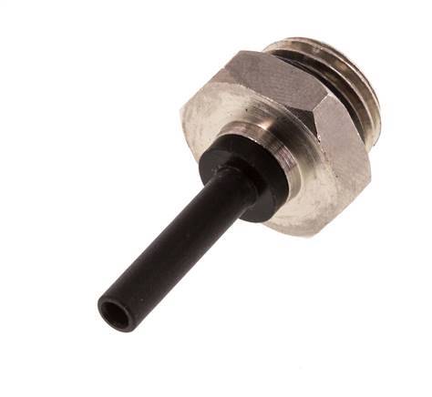 Racor de 4mm x G1/4'' con rosca macho Latón/PA 66 NBR [5 Piezas]