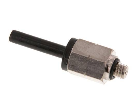 Racor de 4mm x UNF 10-32 Latón/PA 66 NBR [5 Piezas]