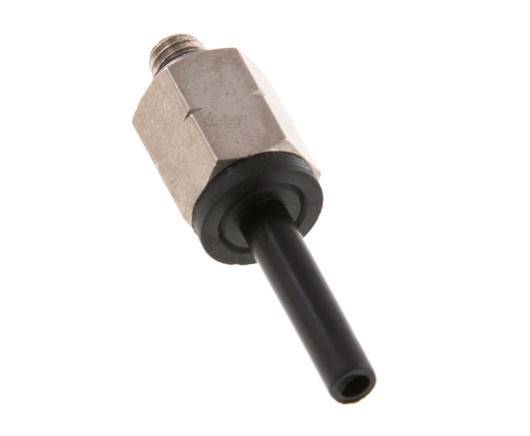 Racor de 4mm x UNF 10-32 Latón/PA 66 NBR [5 Piezas]