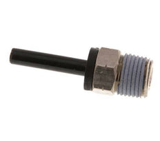 Racor de 4mm x 1/8'' NPT con rosca macho latón/PA 66 NBR [2 piezas]