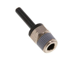 Racor de 4mm x 1/8'' NPT con rosca macho latón/PA 66 NBR [2 piezas]