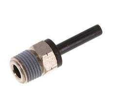 Racor de 4mm x 1/8'' NPT con rosca macho latón/PA 66 NBR [2 piezas]