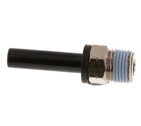 Racor de 6mm x 1/8'' NPT con rosca macho latón/PA 66 NBR [2 piezas]
