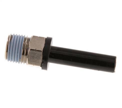 Racor de 6mm x 1/8'' NPT con rosca macho latón/PA 66 NBR [2 piezas]