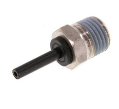 Racor de 4mm x 1/4'' NPT con rosca macho latón/PA 66 NBR [2 piezas]