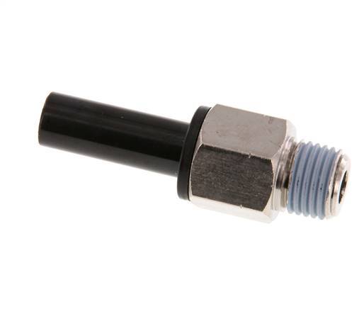 Racor de 10mm x 1/4'' NPT con rosca macho latón/PA 66 NBR [2 piezas]