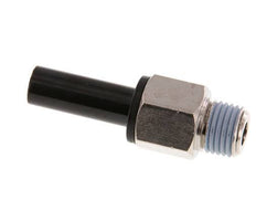 Racor de 10mm x 1/4'' NPT con rosca macho latón/PA 66 NBR [2 piezas]