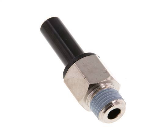 Racor de 10mm x 1/4'' NPT con rosca macho latón/PA 66 NBR [2 piezas]
