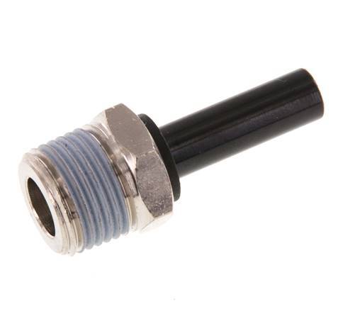 Racor de 8mm x 3/8'' NPT con rosca macho latón/PA 66 NBR [2 piezas]