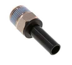 Racor de 10mm x 3/8'' NPT con rosca macho latón/PA 66 NBR [2 piezas]