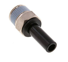 Racor de 12mm x 1/2'' NPT con rosca macho Latón/PA 66 NBR