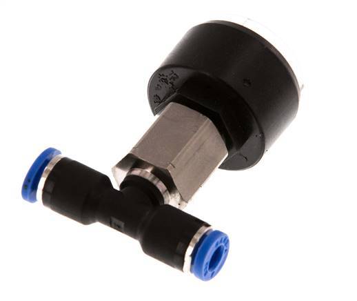 Manómetro 4mm Unión Recta 0-16 bar (0-232psi)