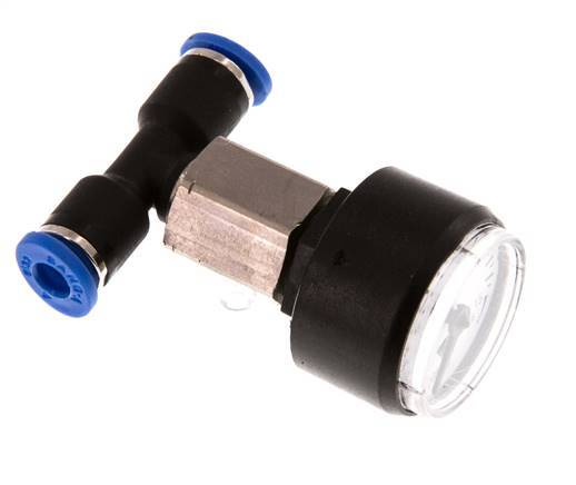Manómetro 4mm Unión Recta 0-16 bar (0-232psi)