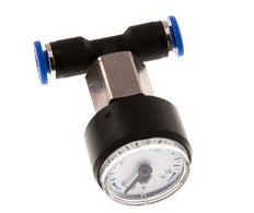 Manómetro 4mm Unión Recta 0-16 bar (0-232psi)