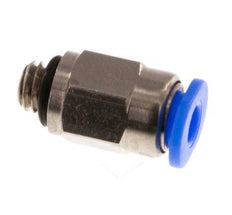 Racor de 3mm x M 5 con rosca macho Latón/POM NBR Diseño compacto [5 piezas]
