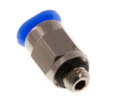 Racor de 3mm x M 5 con rosca macho Latón/POM NBR Diseño compacto [5 piezas]