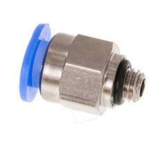 Racor de 6mm x M 5 con rosca macho Latón/POM NBR Diseño compacto [5 piezas]