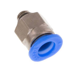 Racor de 6mm x M 5 con rosca macho Latón/POM NBR Diseño compacto [5 piezas]