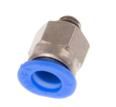 Racor de 6mm x M 5 con rosca macho Latón/POM NBR Diseño compacto [5 piezas]