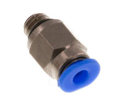Racor de 3mm x M 6 con rosca macho Latón/POM NBR Diseño compacto [2 piezas]