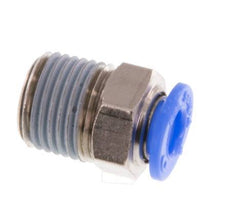 Racor de 4mm x R1/8'' con rosca macho Latón/POM NBR Diseño compacto [5 piezas]