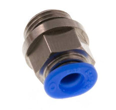 Racor de 4mm x G1/8'' con rosca macho Latón/POM NBR Diseño compacto [5 piezas]