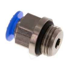 Racor de 4mm x G1/8'' con rosca macho Latón/POM NBR Diseño compacto [5 piezas]