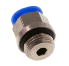 Racor de 4mm x G1/8'' con rosca macho Latón/POM NBR Diseño compacto [5 piezas]