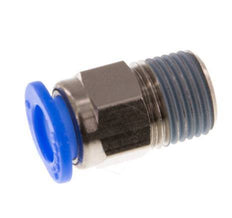 Racor de 6mm x R1/8'' con rosca macho Latón/POM NBR Diseño compacto [5 piezas]