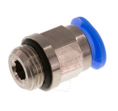 Racor de 6mm x G1/8'' con rosca macho Latón/POM NBR Diseño compacto [5 piezas]